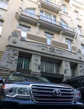 Pays baltes Lettonie art nouveau Riga architecture Une des façades "art nouveau" du coeur ancien et riche de la ville de Riga  