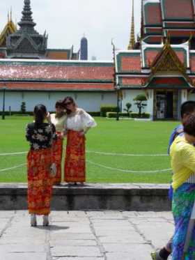 Bangkok palais royal 2 un lieu cher aux Thaïlandais