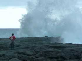 Vagues à Saint Philippe de la Réunion Vagues à Saint Philippe de la Réunion