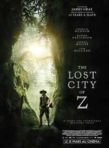 Une affiche du film du réalisateur américain James Gray "The lost city of Z" sorti en 2017 