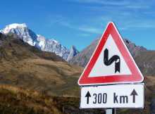 300 kms de routes de montagnes annoncées 