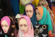 Les voiles colorés des femmes musulmanes en Malaisie