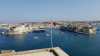 Malte forteresse Méditerranée Ordre de Saint Jean ordre de Malte Une partie du grand port vu des hauteurs de La Valette 