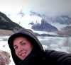 Astrid, auteur du blog "histoires de tongs" au mont Fitz Roy en Argentine