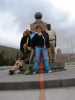 Sur la "mitad del mundo", un pied dans chaque émisphère