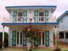 Caraïbes Antilles Leeward Island Anguilla Maison typique du centre de la capitale The Valley
