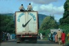 Un clin d'oeil sur une route aussi dangereuse (Guinée)
